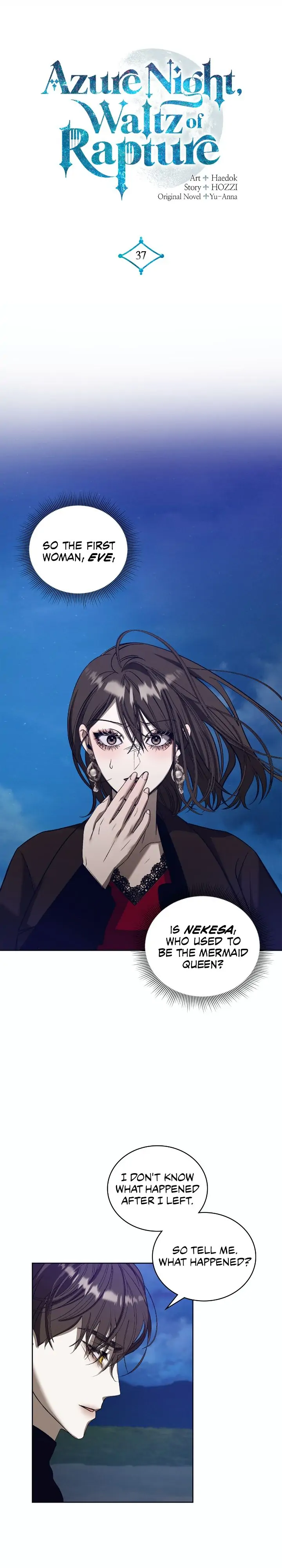 Azure Night, Waltz of Rapture Chapter 38 - MangaHasu