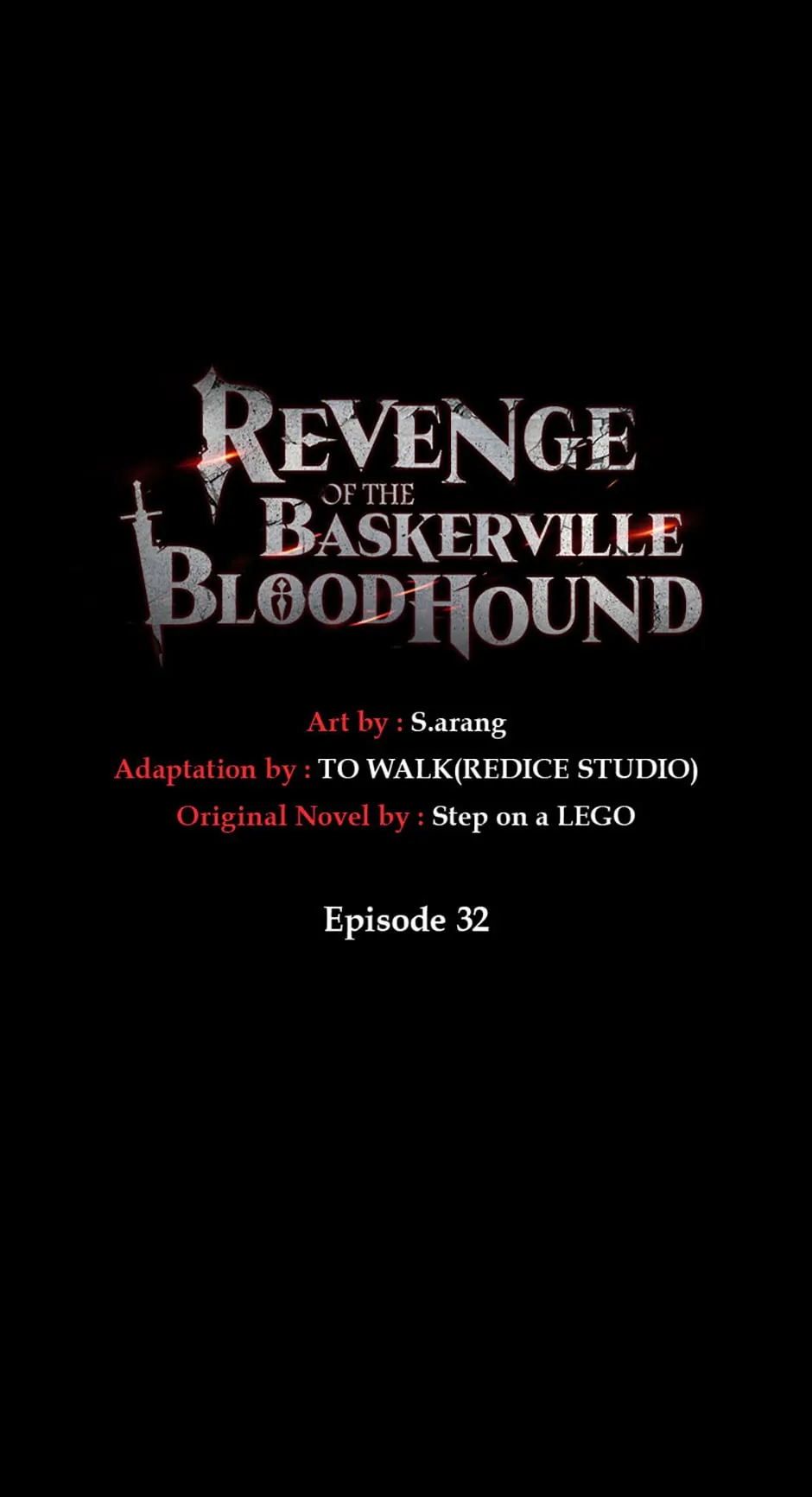 Revenge of the Baskerville Bloodhound Manga